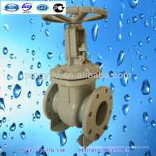 Double flanged WCB gear operator Z41H-16C cuniform gate valve